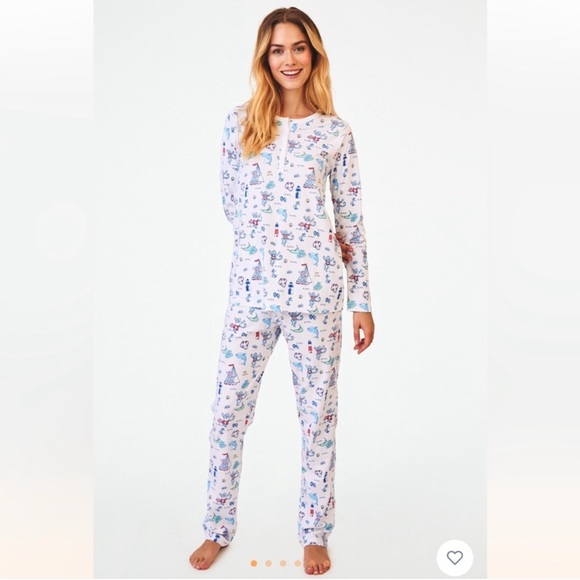 Roller Rabbit Nantucket Monkey Pajamas - Picture 3 of 3